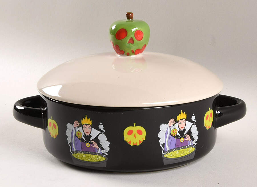 Disney Villians Cheese Baker (Brie) & Lid by Zrike-1