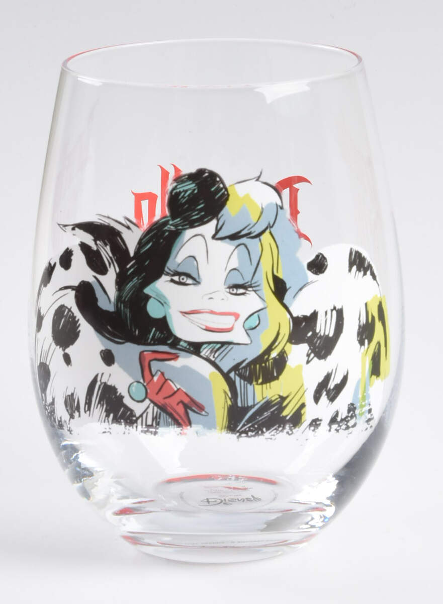 Disney Villians Glassware Stemless Wine by Zrike-1