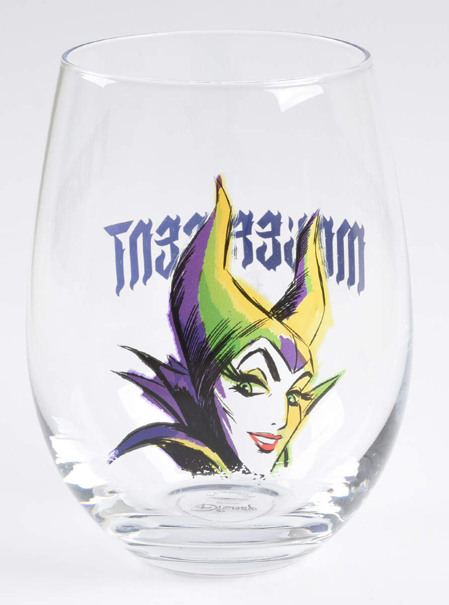Disney Villians Glassware Stemless Wine by Zrike-1