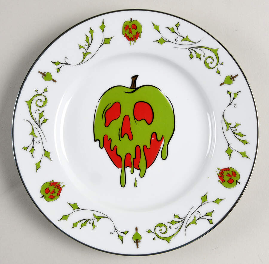 Disney Villians Salad Plate by Zrike-1
