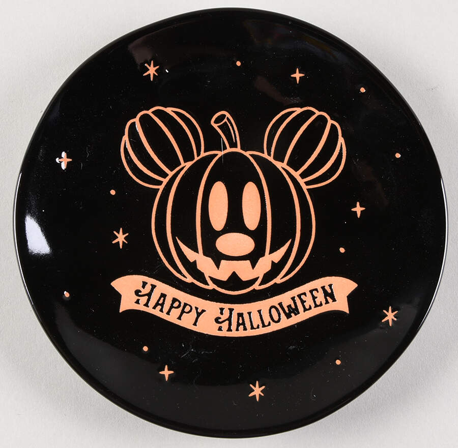Mickey Pumpkin Appetizer Plate by Zrike-1