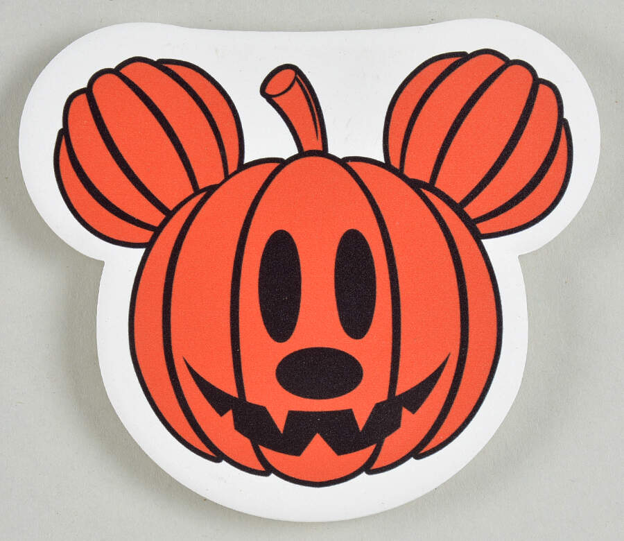 Mickey Pumpkin Coaster by Zrike-1