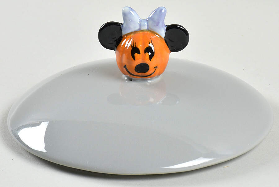 Mickey Pumpkin Lid for Cheese Baker (Brie) by Zrike-1