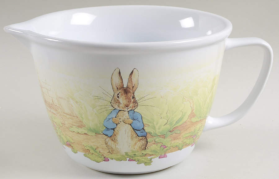 Peter Rabbit Green Meadow Batter Bowl by Zrike-1