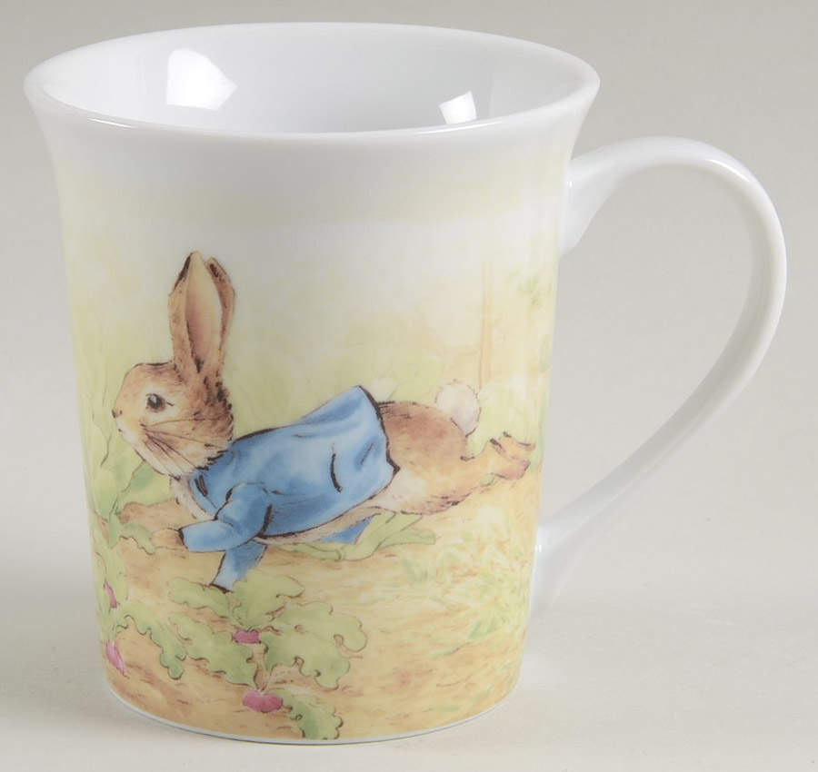 Peter Rabbit Green Meadow Mug by Zrike-1
