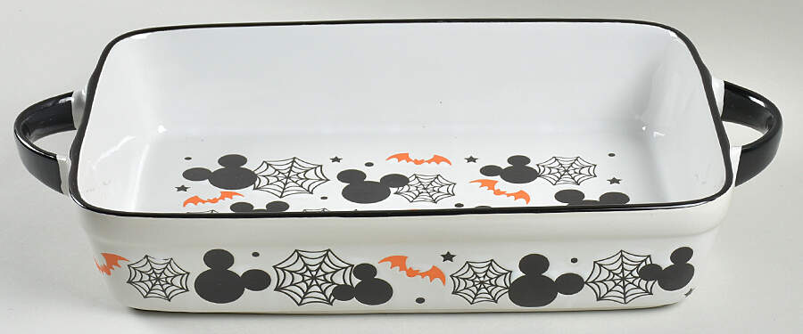Mickey Spider Web 12" Rectangular Baker by Zrike-1