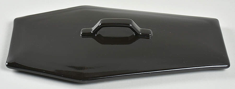 Mickey Spider Web Lid for 2 Qt Coffin Shaped Figural Baker by Zrike-1