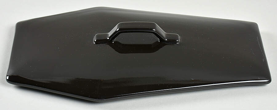 Mickey Spider Web Lid for 2 Qt Coffin Shaped Figural Baker by Zrike-1
