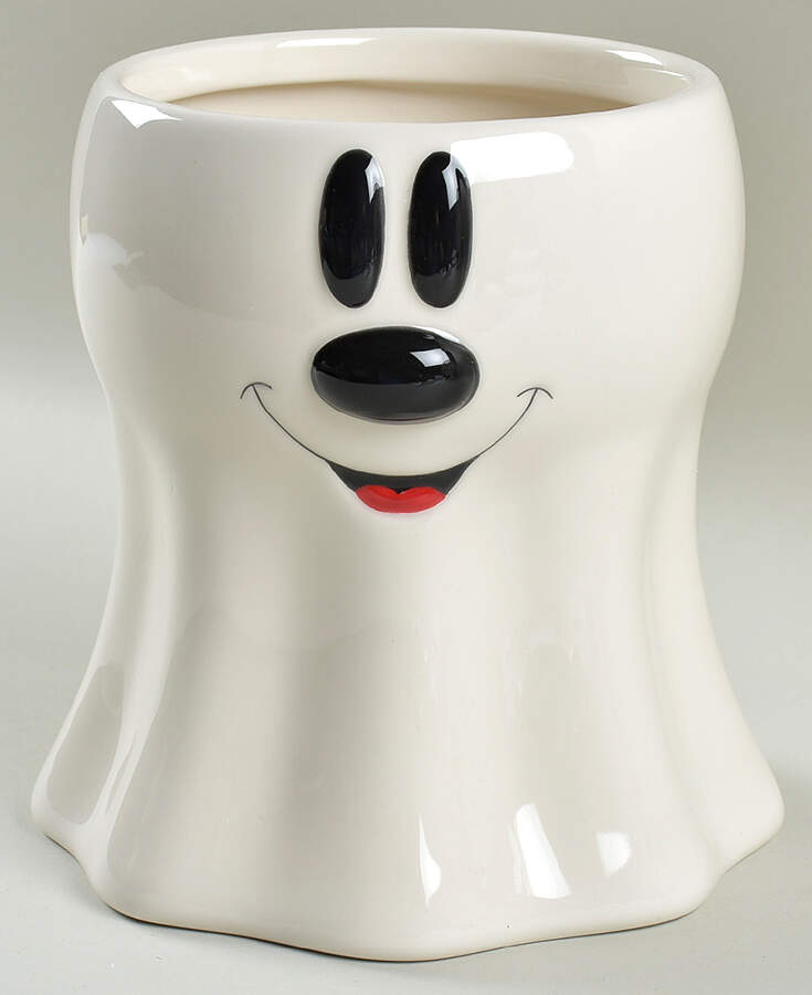 Mickey Spider Web Figural Cookie Jar No Lid by Zrike-1
