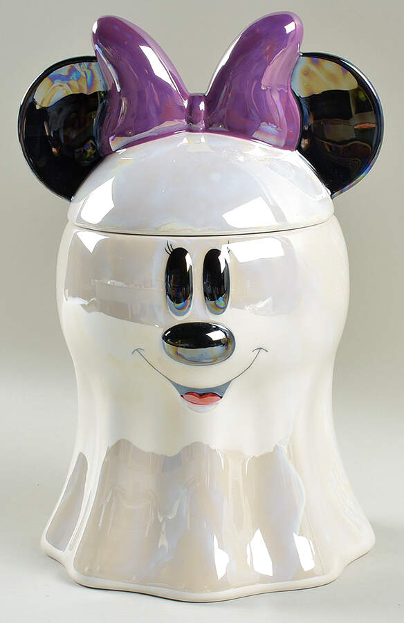 Mickey Spider Web Figural Cookie Jar & Lid by Zrike-1