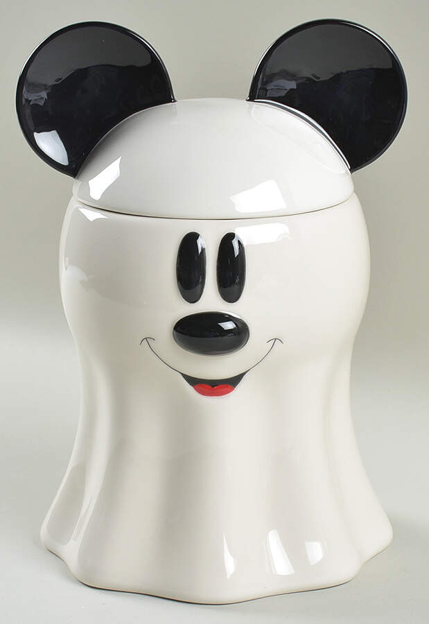 Mickey Spider Web Figural Cookie Jar & Lid by Zrike-1