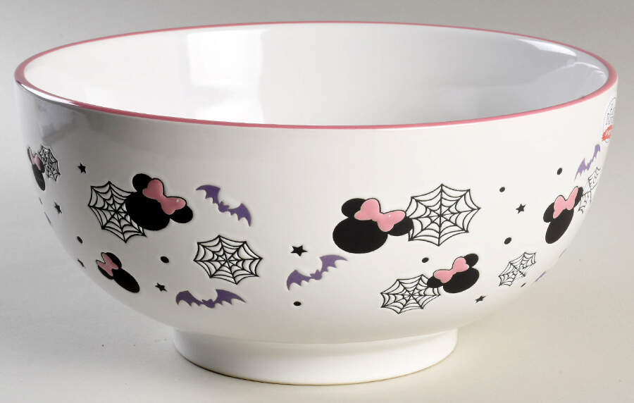 Mickey Spider Web 10" Large Salad Serving Bowl by Zrike-1