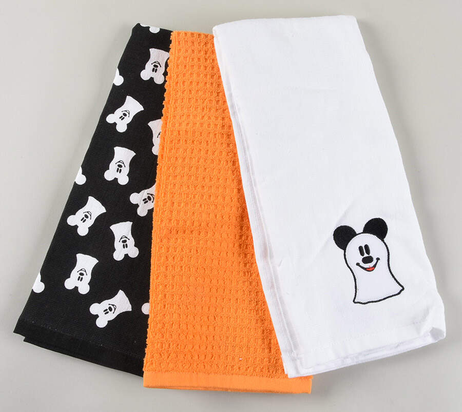 Mickey Spider Web Cloth Dish Towel - Set of 3 Motifs by Zrike-1