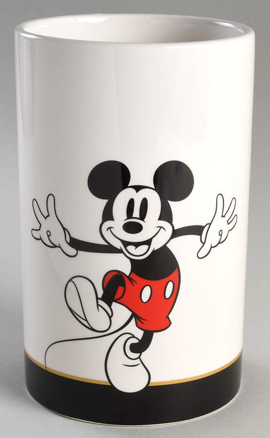 Mickey Gold Signature Large Canister No Lid by Zrike-1