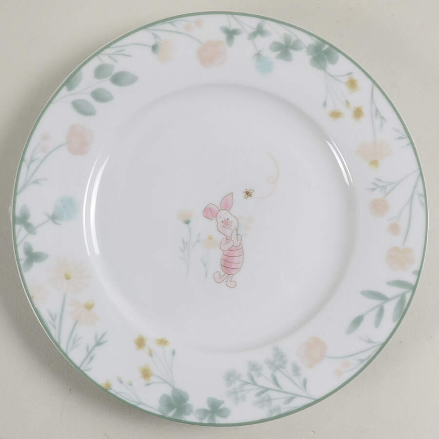 Green Misty Mornings Salad Plate by Zrike-1
