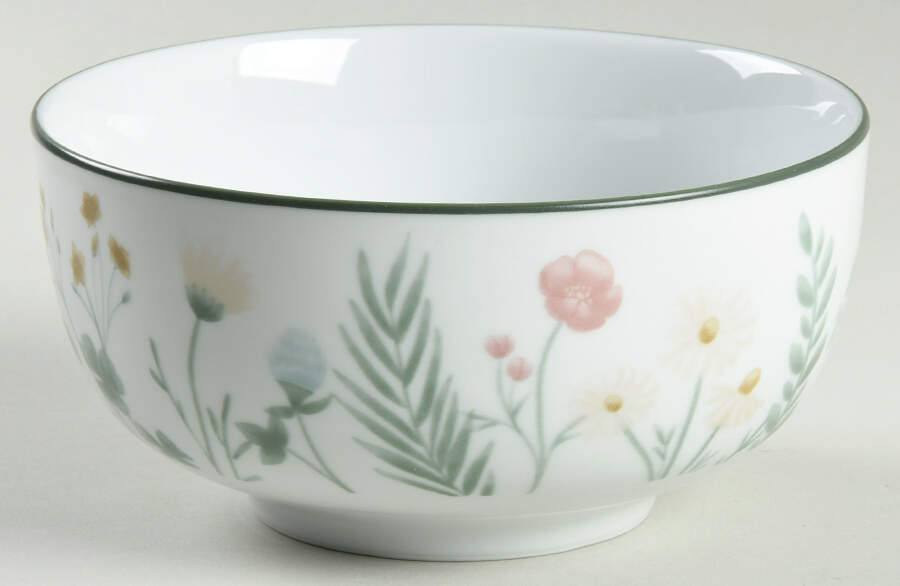 Green Misty Mornings Coupe Cereal Bowl by Zrike-1
