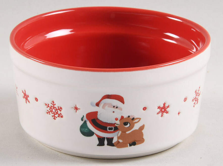 Rudolph Christmas Ramekin by Zrike-1