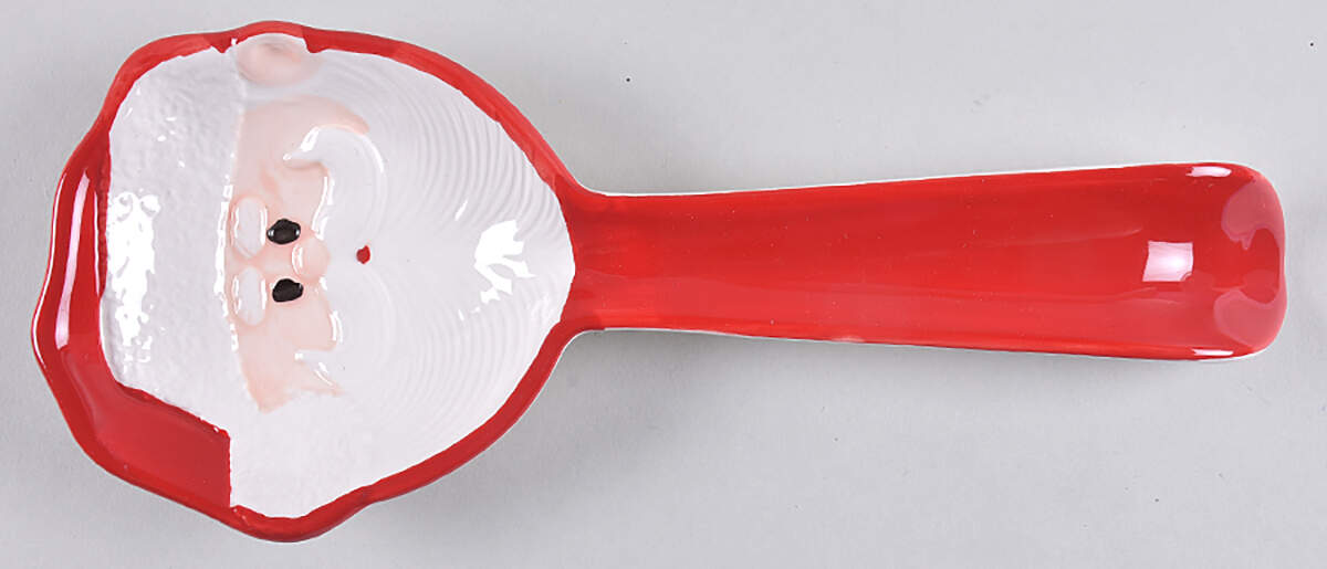 Rudolph Christmas Figural Spoon Rest by Zrike-1