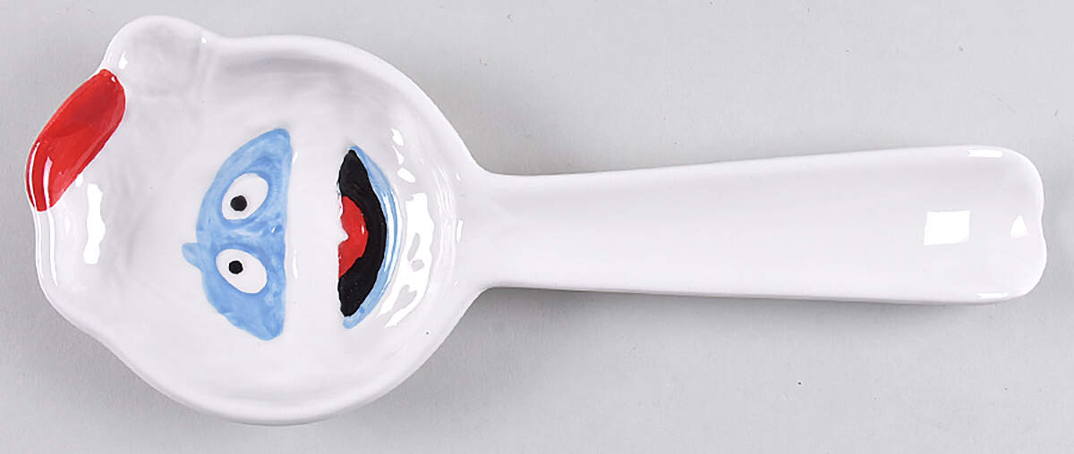 Rudolph Christmas Figural Spoon Rest by Zrike-1