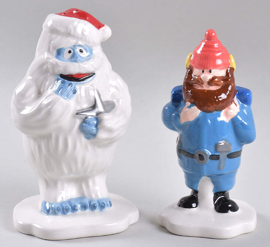 Rudolph Christmas Figural Salt and Pepper Set by Zrike-1