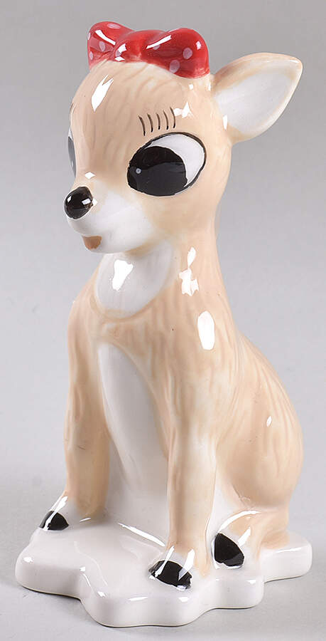 Rudolph Christmas Figural Salt Shaker by Zrike-1