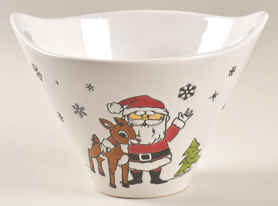 Rudolph Christmas Noodle Bowl by Zrike-1