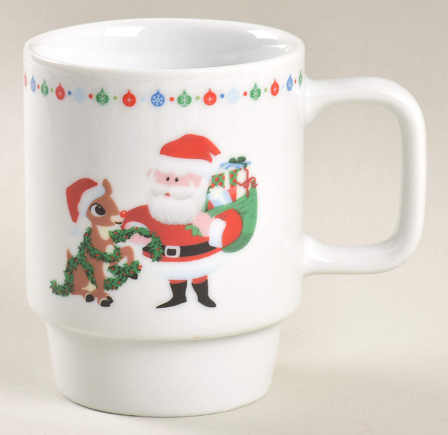 Rudolph Christmas Stackable Mug by Zrike-1