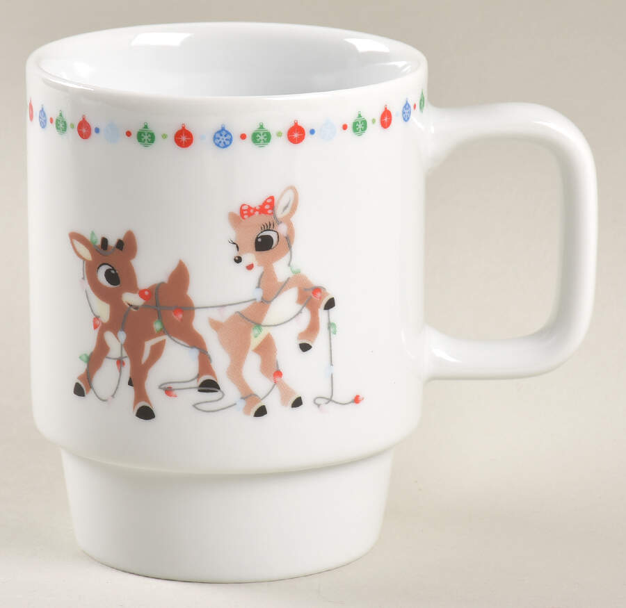 Rudolph Christmas Stackable Mug by Zrike-1