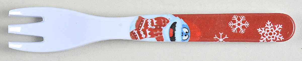 Rudolph Christmas Melamine Child's Fork by Zrike-1