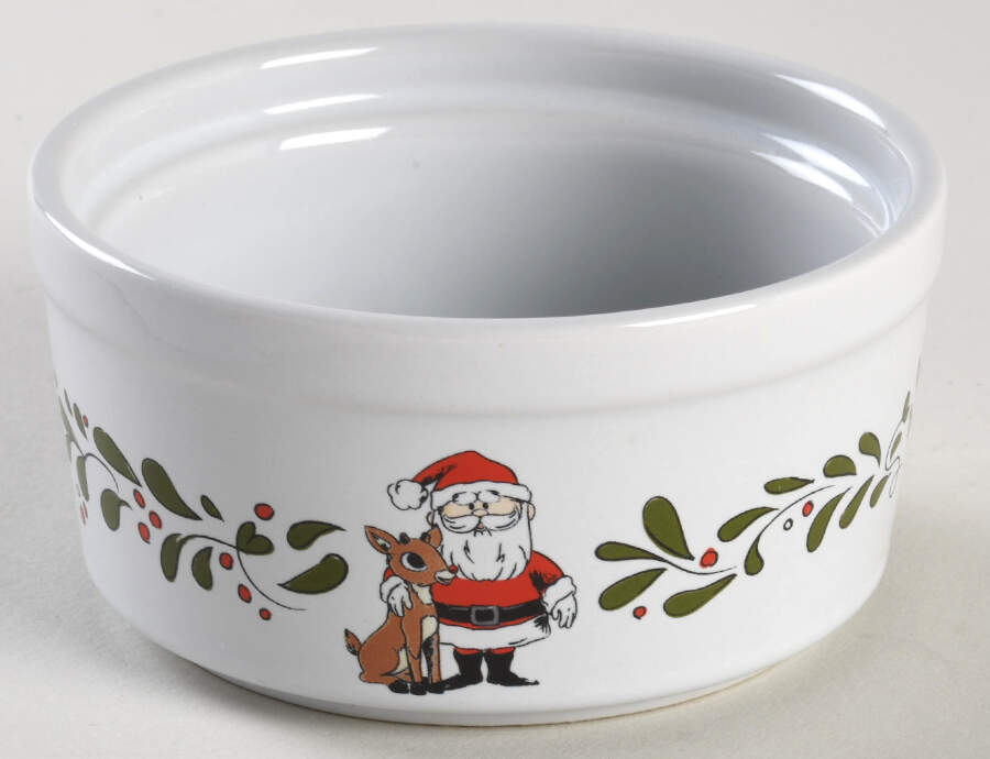 Rudolph Christmas Ramekin by Zrike-1