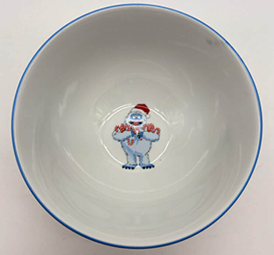 Rudolph Christmas Soup/Cereal Bowl by Zrike-1