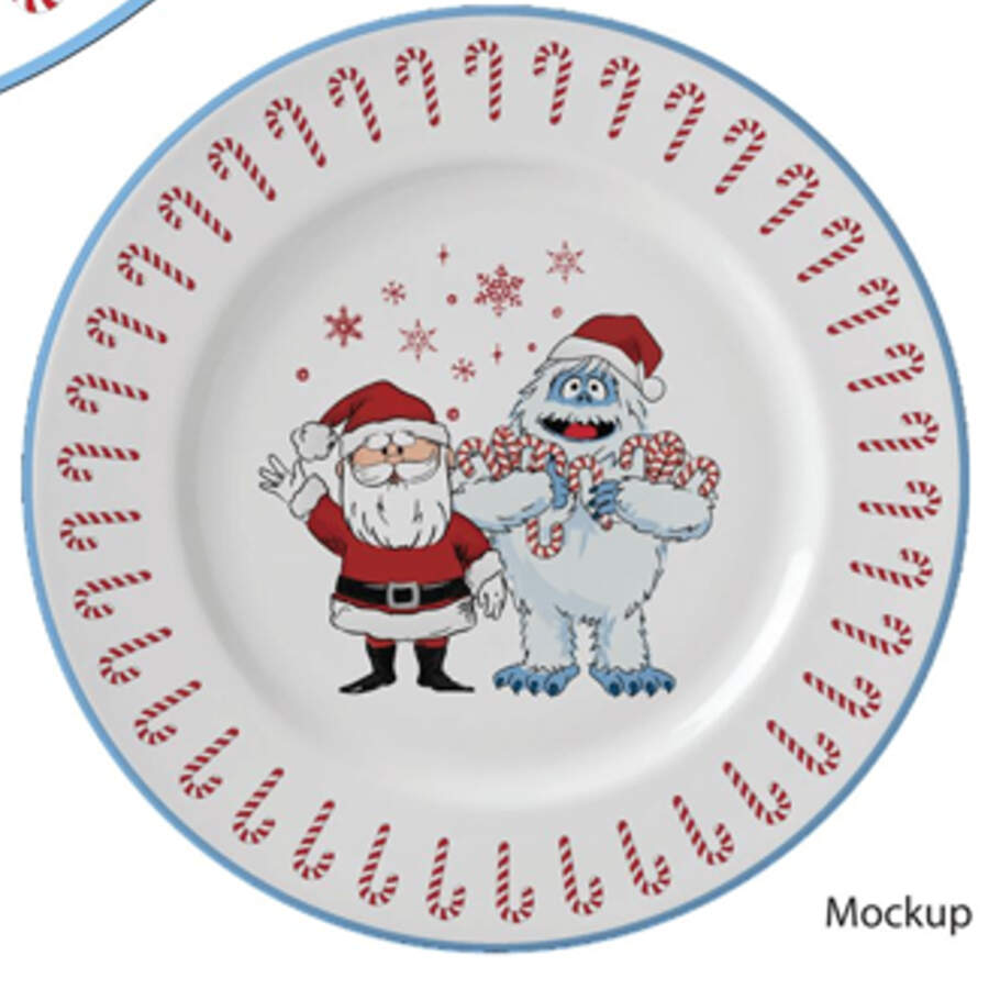 Rudolph Christmas Dinner Plate by Zrike-1