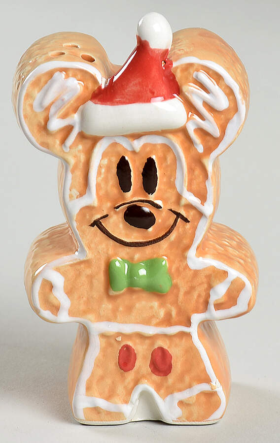 Mickey Christmas Treats Figural Pepper Shaker by Zrike-1