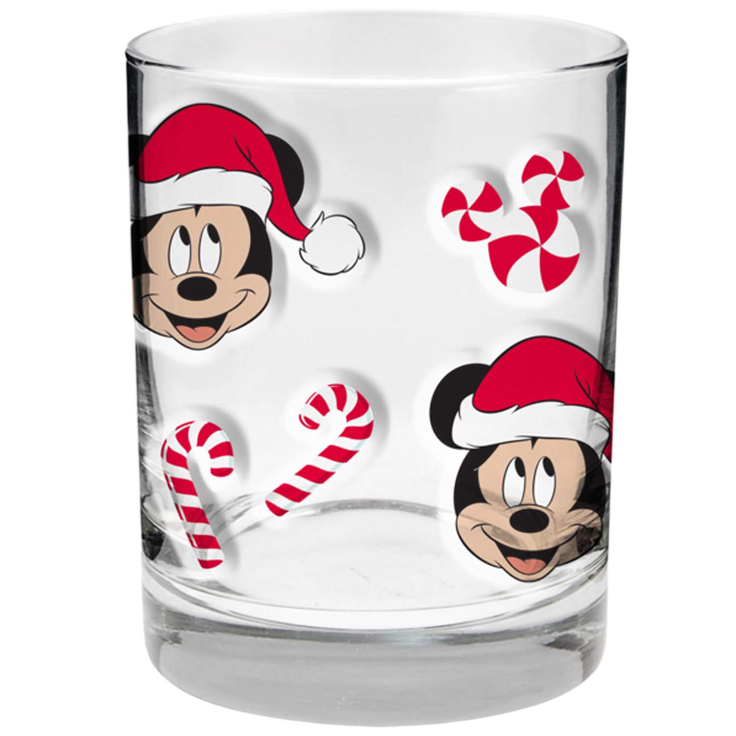 Mickey Christmas Treats Glassware Double Old Fashioned by Zrike-1