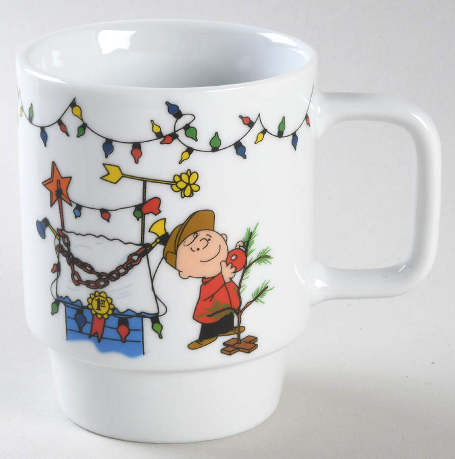 Peanuts Christmas Top Stacking Mug by Zrike-1