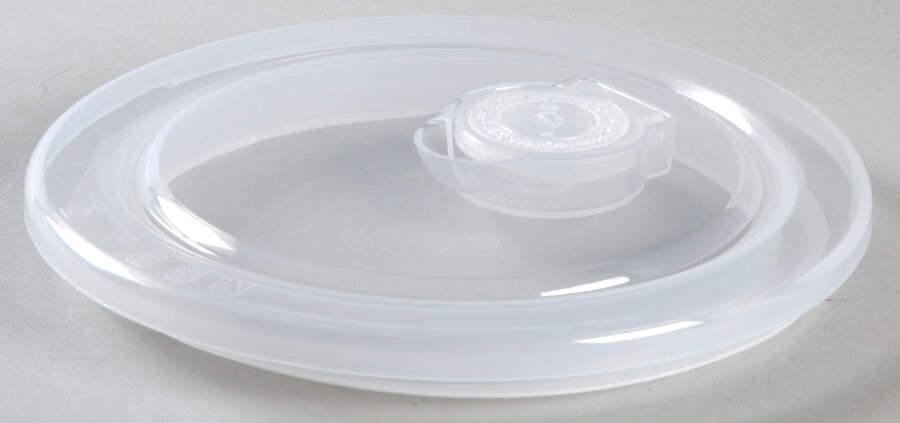 Peanuts Christmas Vent Lid for 16 Oz Round Plastic Microwave Bowl by Zrike-1