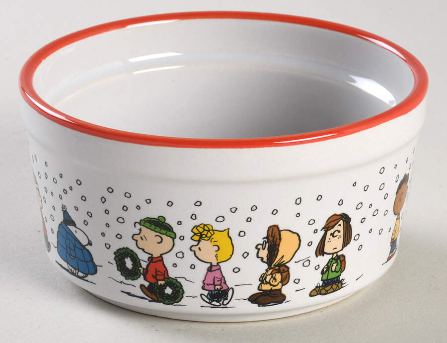 Peanuts Christmas Ramekin by Zrike-1