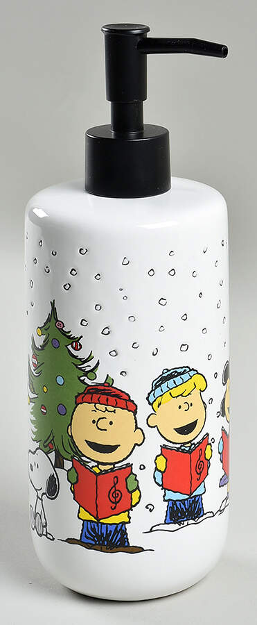 Peanuts Christmas Lotion Dispenser by Zrike-1