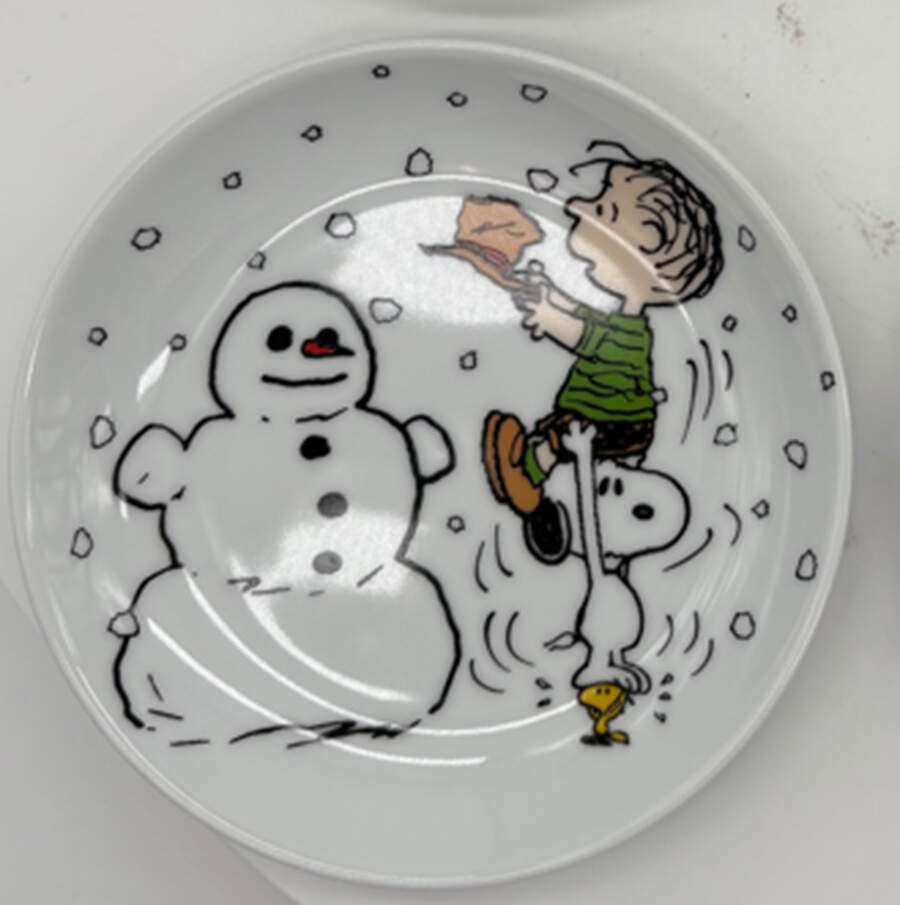 Peanuts Christmas Appetizer Plate by Zrike-1