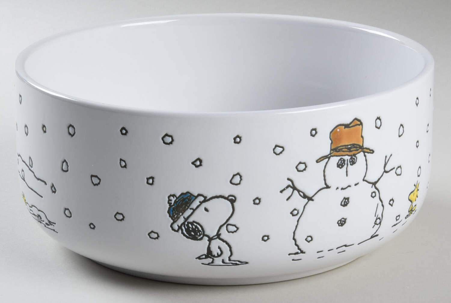 Peanuts Christmas 32 Oz Round Plastic Microwave Bowl No Vent Lid by Zrike-1