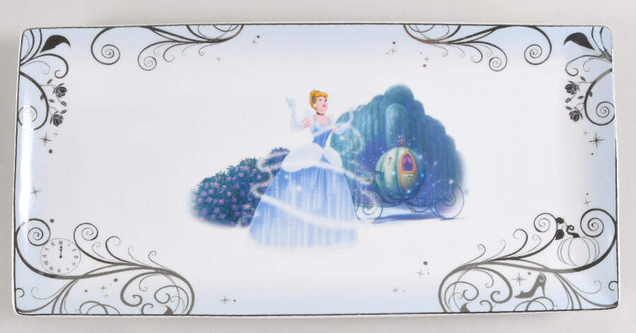 Cinderella Rectangular Tray by Zrike-1