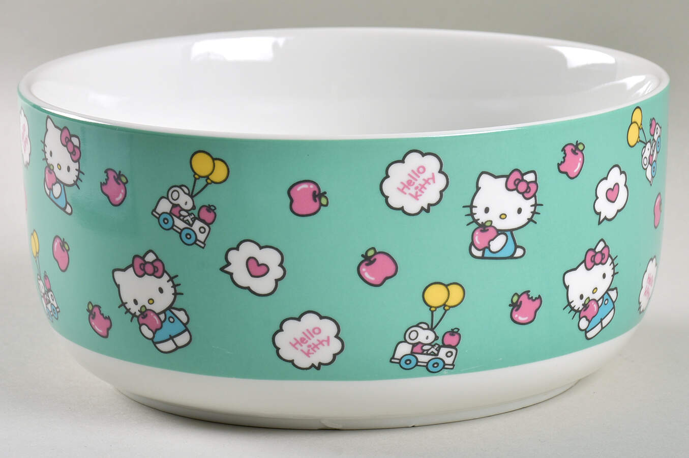 Hello Kitty 32 Oz Round Plastic Microwave Bowl No Vent Lid by Zrike-1
