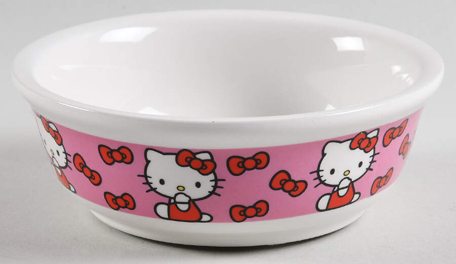 Hello Kitty Pet Bowl by Zrike-1