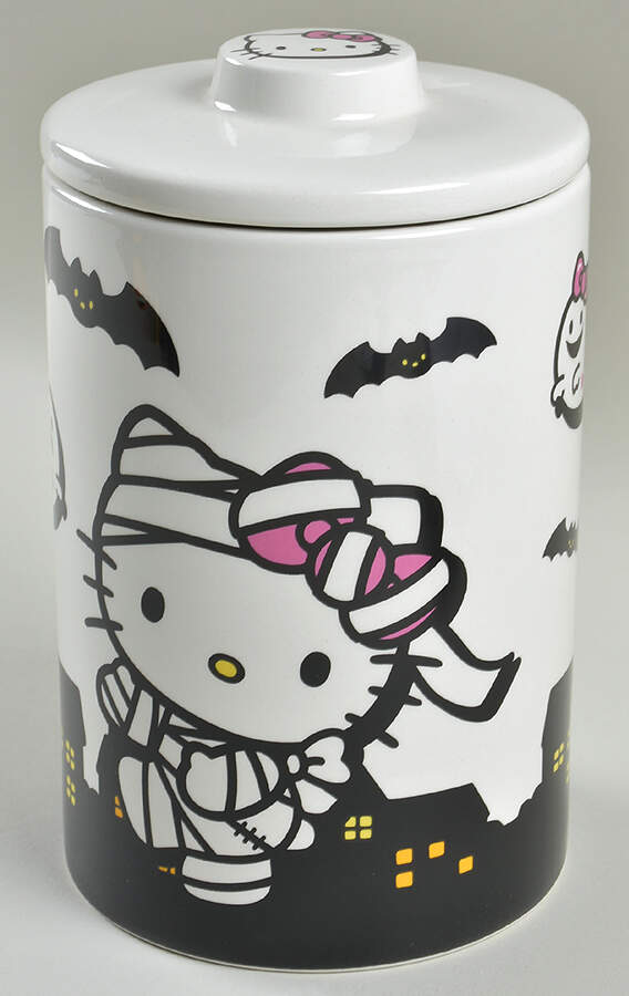 Hello Kitty Medium Canister & Lid by Zrike-1