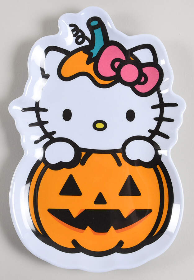 Hello Kitty 12" Square Melamine Tray by Zrike-1