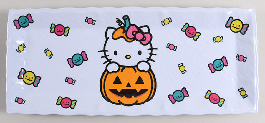 Hello Kitty 19" Rectangular Melamine Platter by Zrike-1