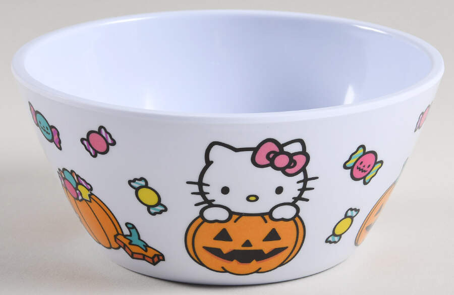 Hello Kitty Melamine Coupe Cereal Bowl by Zrike-1