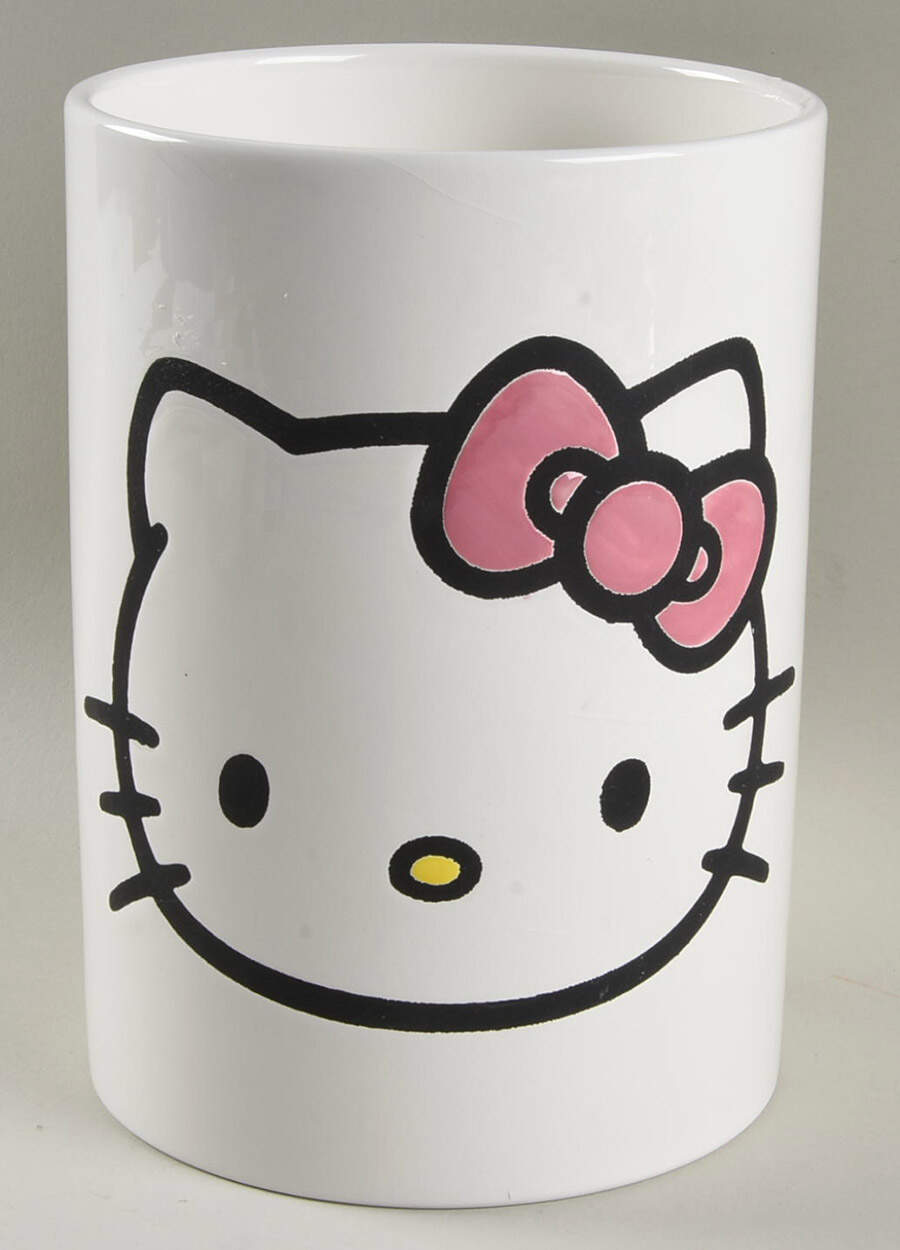 Hello Kitty Medium Canister No Lid by Zrike-1