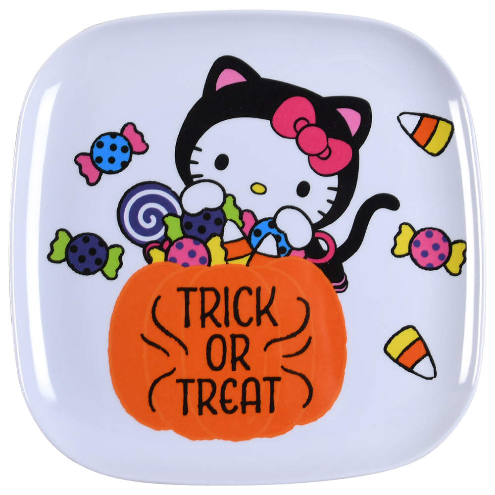 Hello Kitty Melamine Dinner Plate by Zrike-1