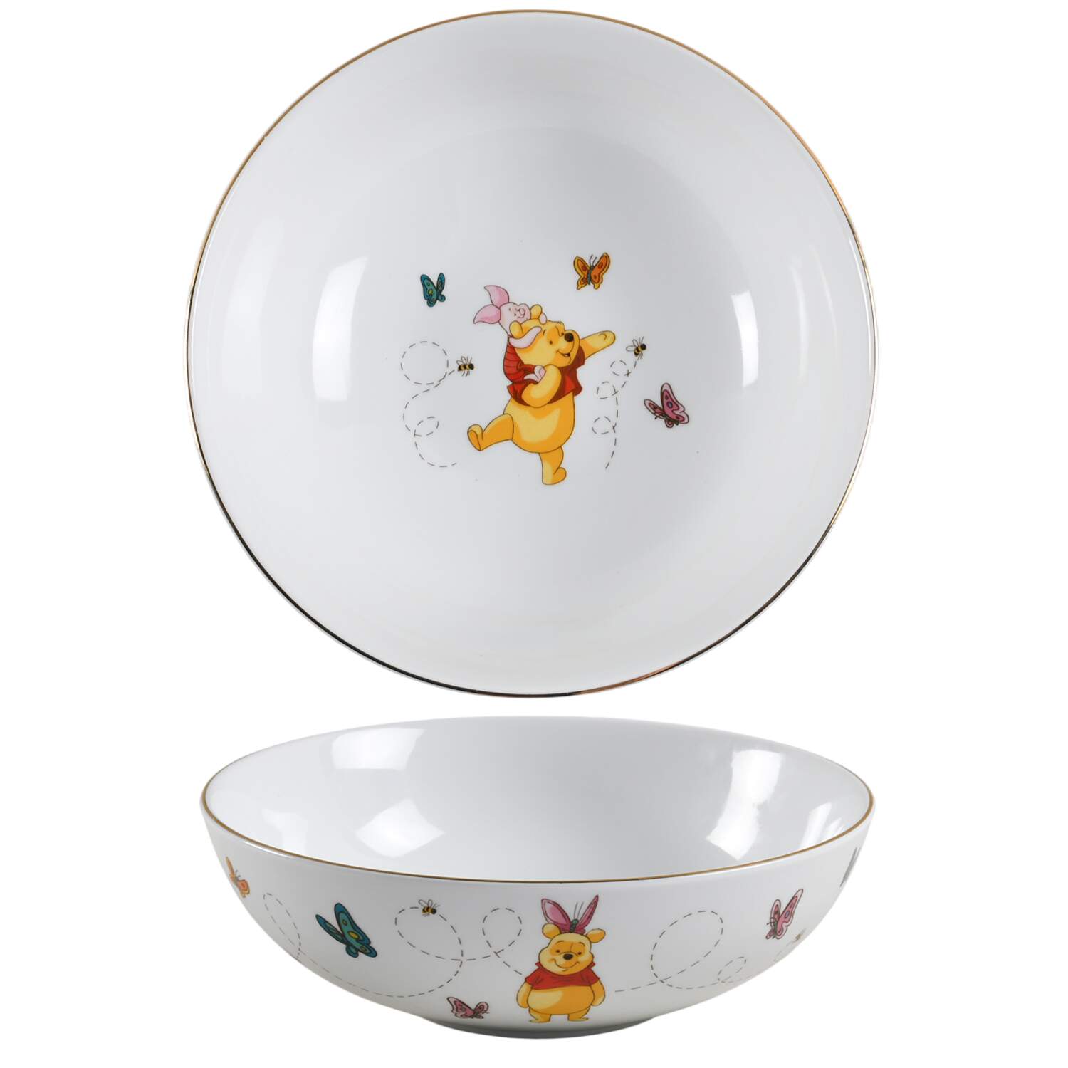 Winnie the Pooh Spring Days 9" Round Serving Bowl by Zrike-1